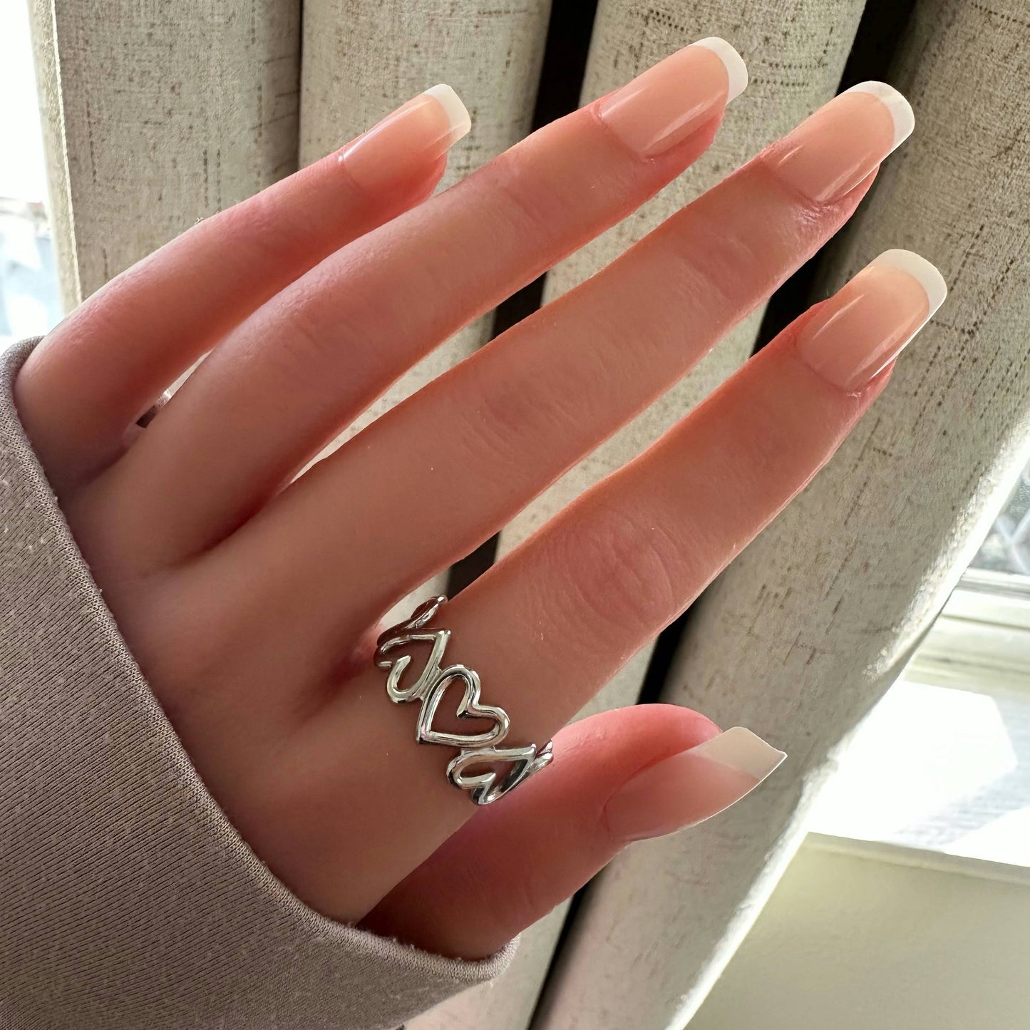 Hollow Hearts Ring