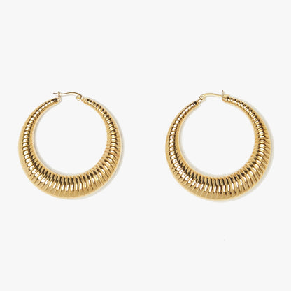 Large Zara Hoops