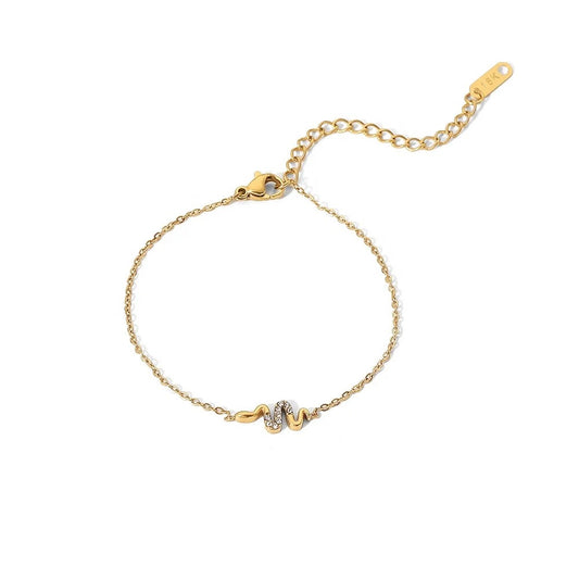 Dainty Snake Bracelet